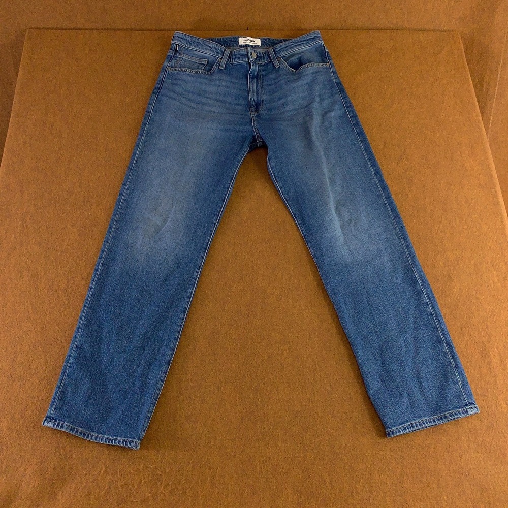 General Denim Works GDW Mens Size 33 x 31 Piper Loose Fit Straight Leg Jeans